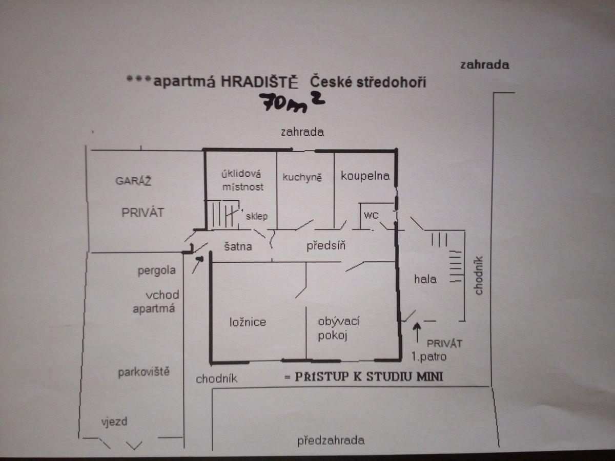 Apartments Ceske Stredohori Теплице Экстерьер фото